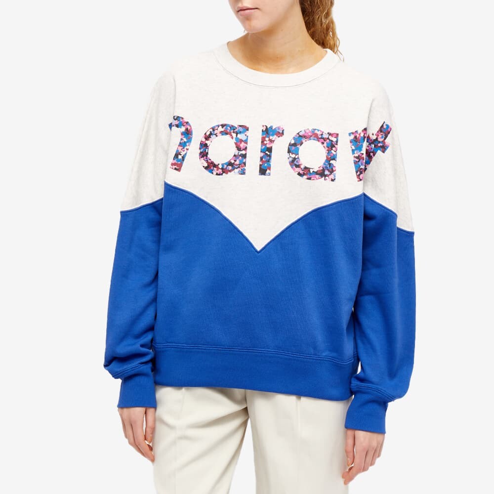 

Толстовка Isabel Marant Étoile Houston Print Logo Sweat