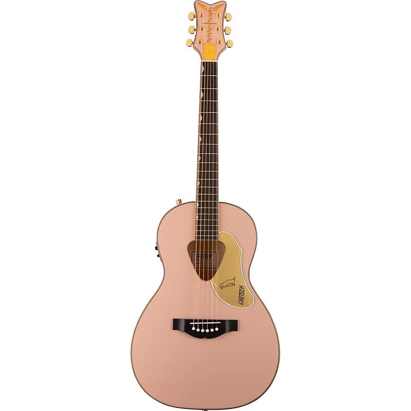 

Акустическая электрогитара Gretsch G5021E Rancher Penguin Parlor, розовый