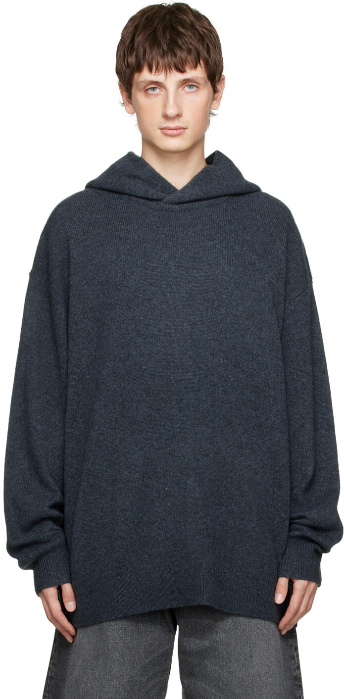 

Серый свитер с капюшоном Acne Studios