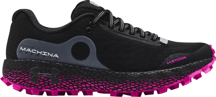 

Кроссовки Under Armour Wmns HOVR Machina Off Road Black Meteor Pink, черный