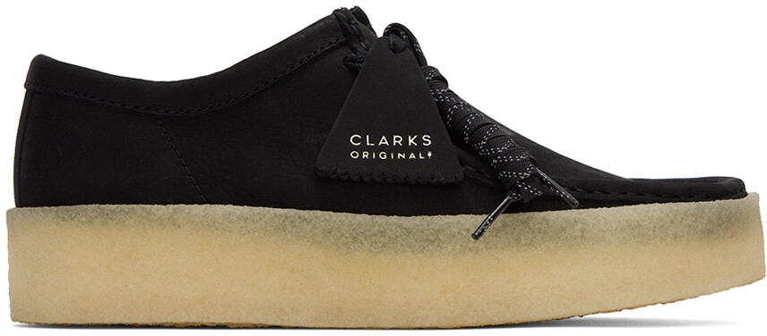 

Черные оксфорды Wallabee Cup Clarks Originals