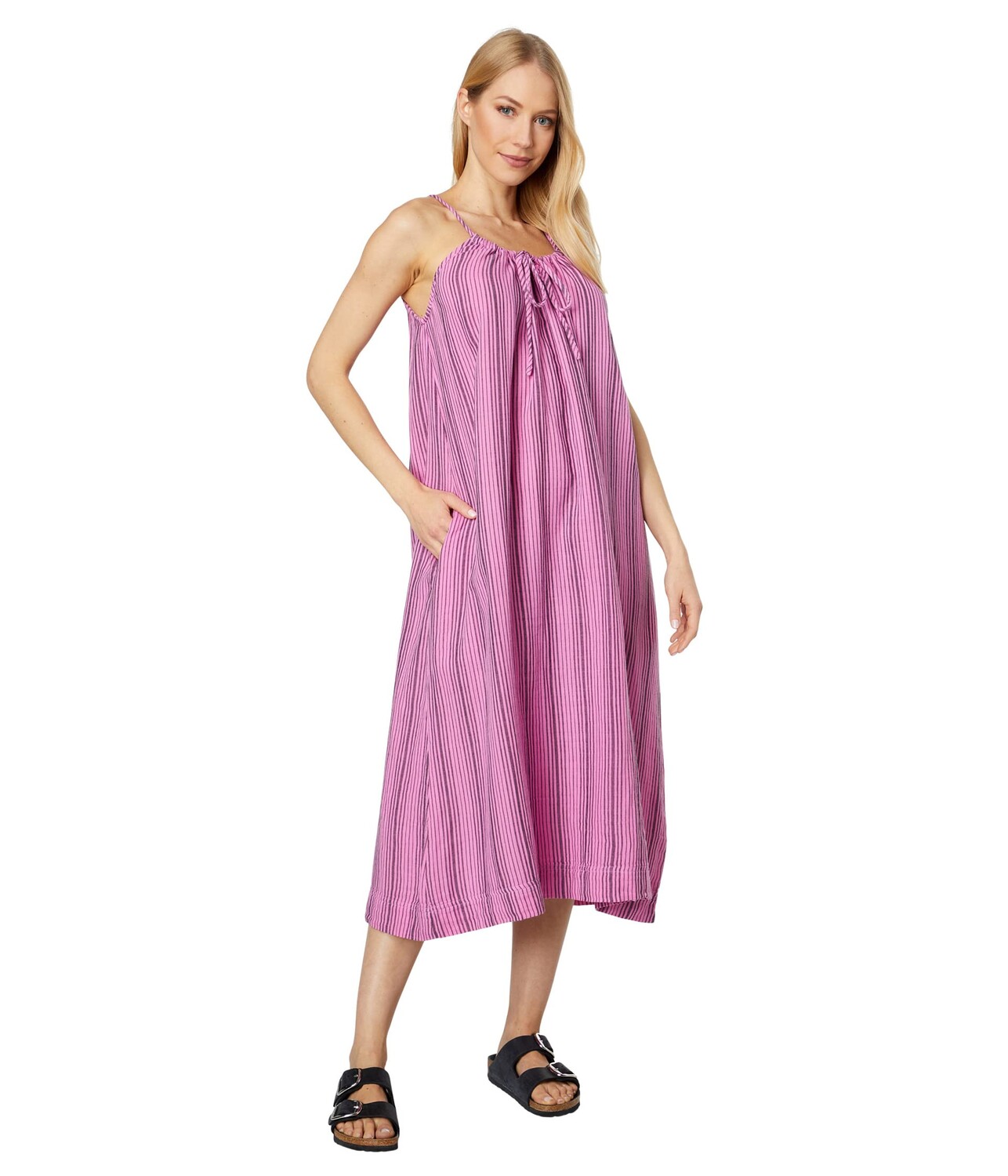

Платье Dylan by True Grit, Sloan Villa Stripes Double Cotton Sundress