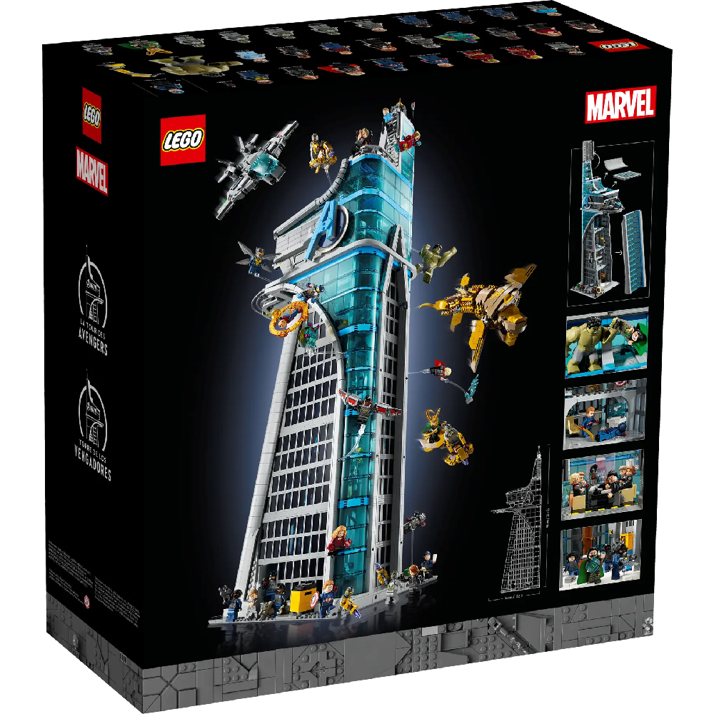 Конструктор Lego Avengers Tower 76269, 5201 деталь конструктор lego powered up light 88005 1 деталь