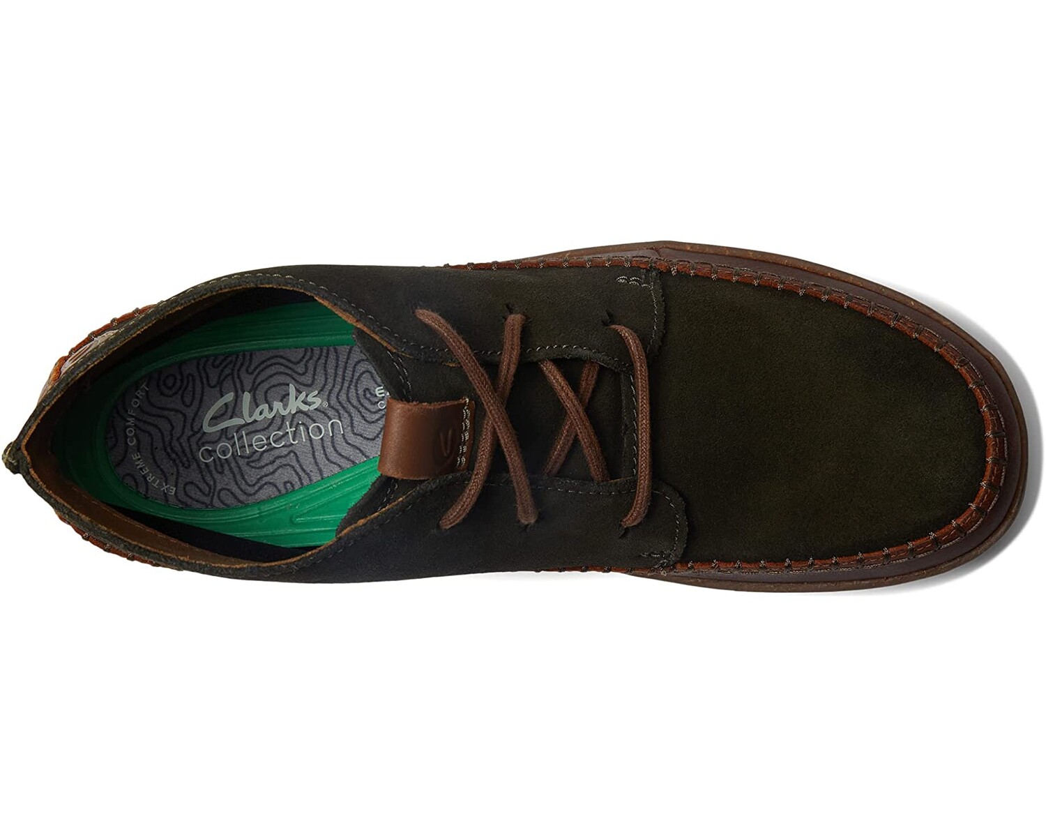 

Ботинки Hodson Mid Clarks, оливковый
