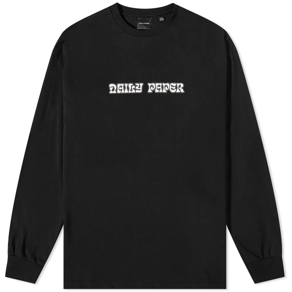 

Футболка Daily Paper Long Sleeve Pertas Tee, Серый