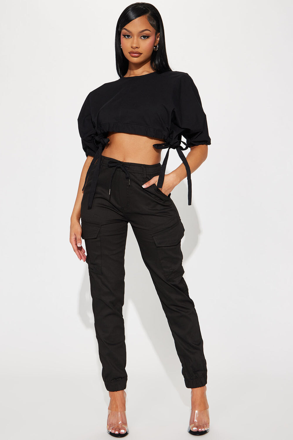 

Джоггеры Fashion Nova 8250CM, черный