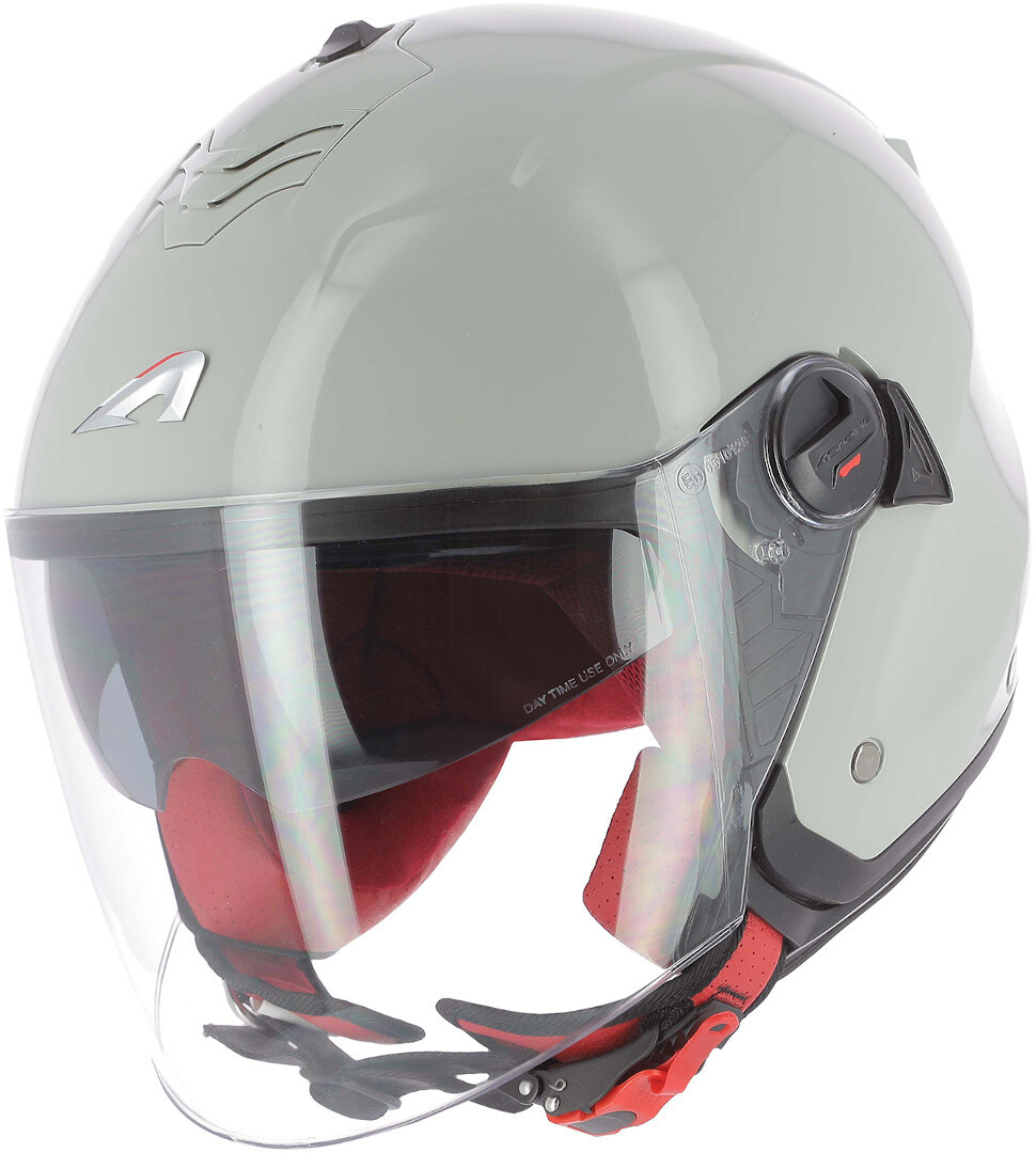 

Шлем Astone Minijets Monocolor, серый