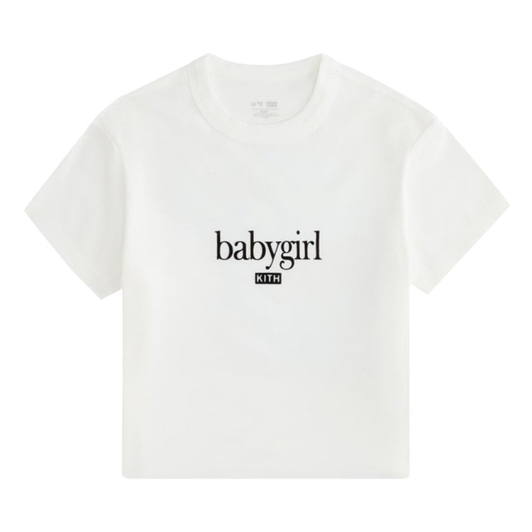 Футболка Kith Women For Aaliyah Babygirl Mulberry Tee 'White', белый - фото