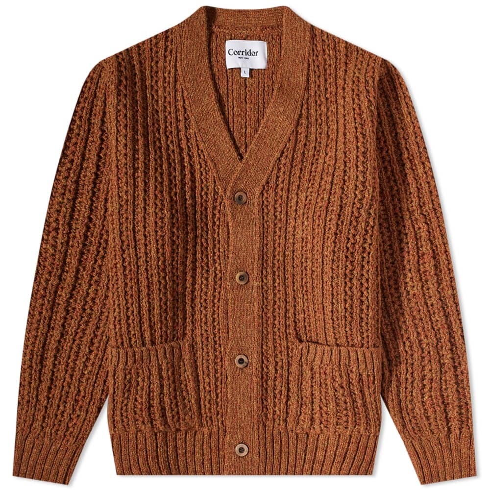 

Джемпер Corridor Braided Cardigan, Коричневый