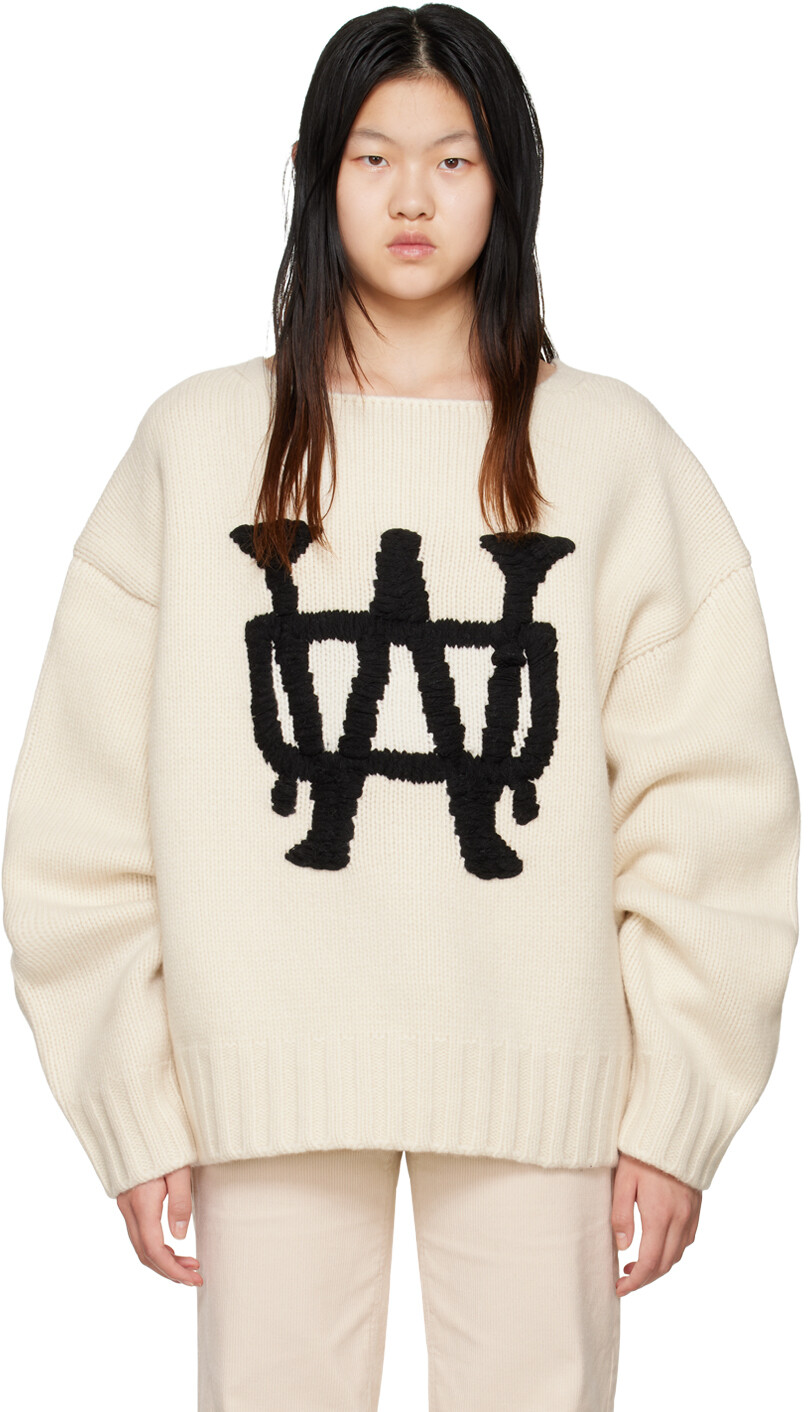 

Свитер с вышивкой Off-White We11done