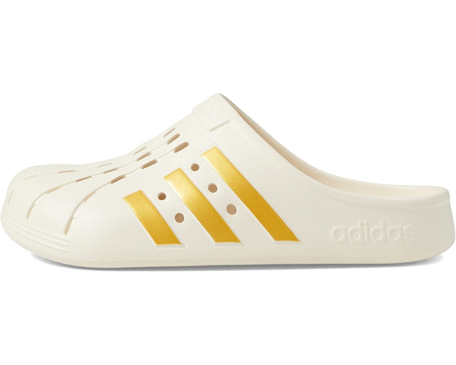 

Сабо Adilette Clog adidas, белый