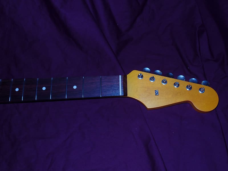 1950-е годы LIGHT Relic Vintage 7.25 C Stratocaster Allparts Fender Лицензионный кленовый гриф из розового дерева Stratocaster Neck