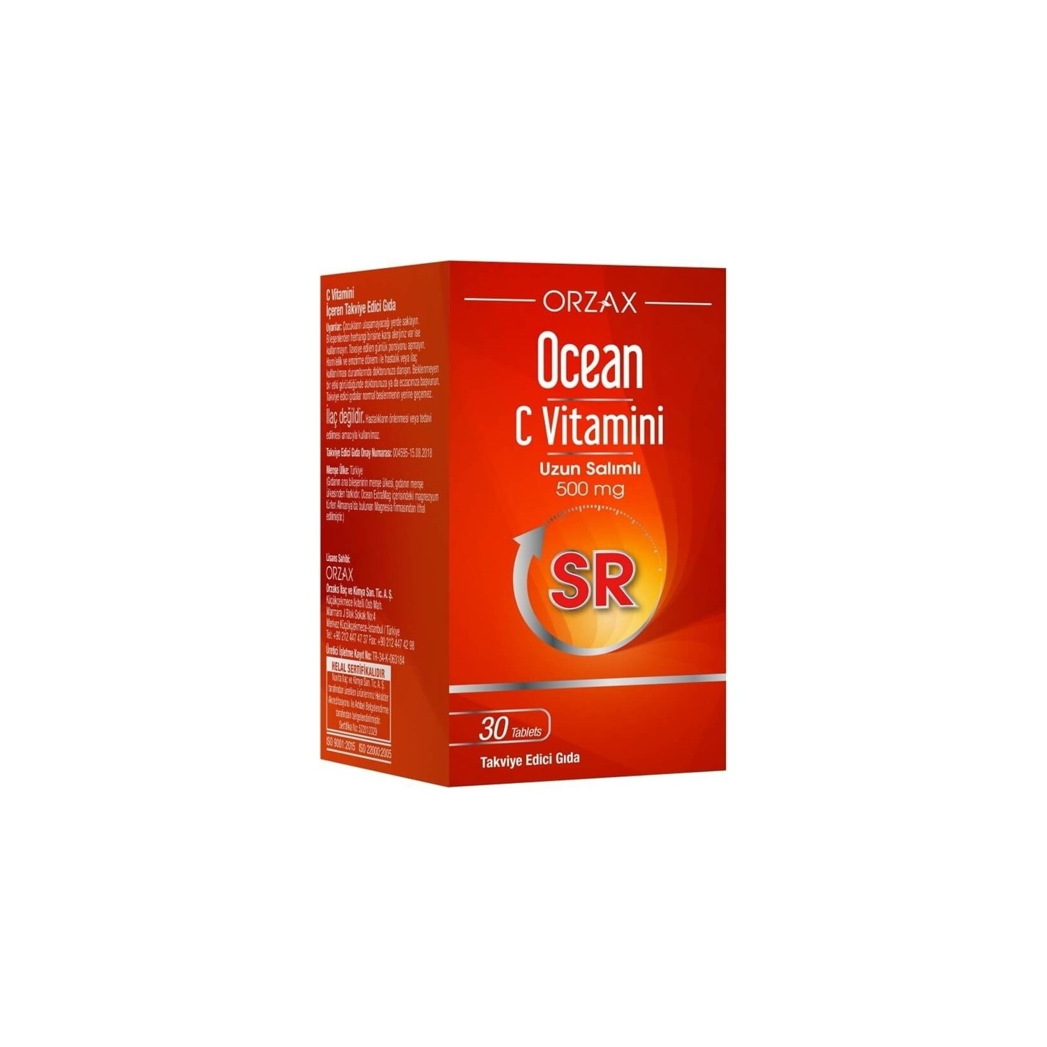цена Витамин C-Sr Ocean Extended Release, 30 таблеток