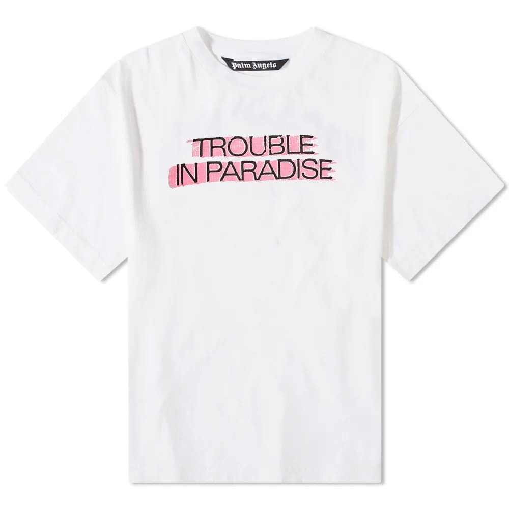 

Футболка Palm Angels Trouble In Paradise Tee, Коричневый