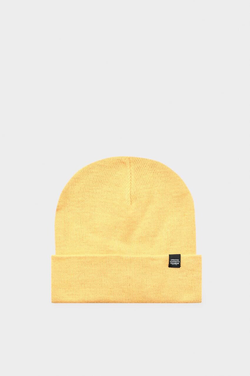 

Базовая шапка-бини Pull&Bear, желтый