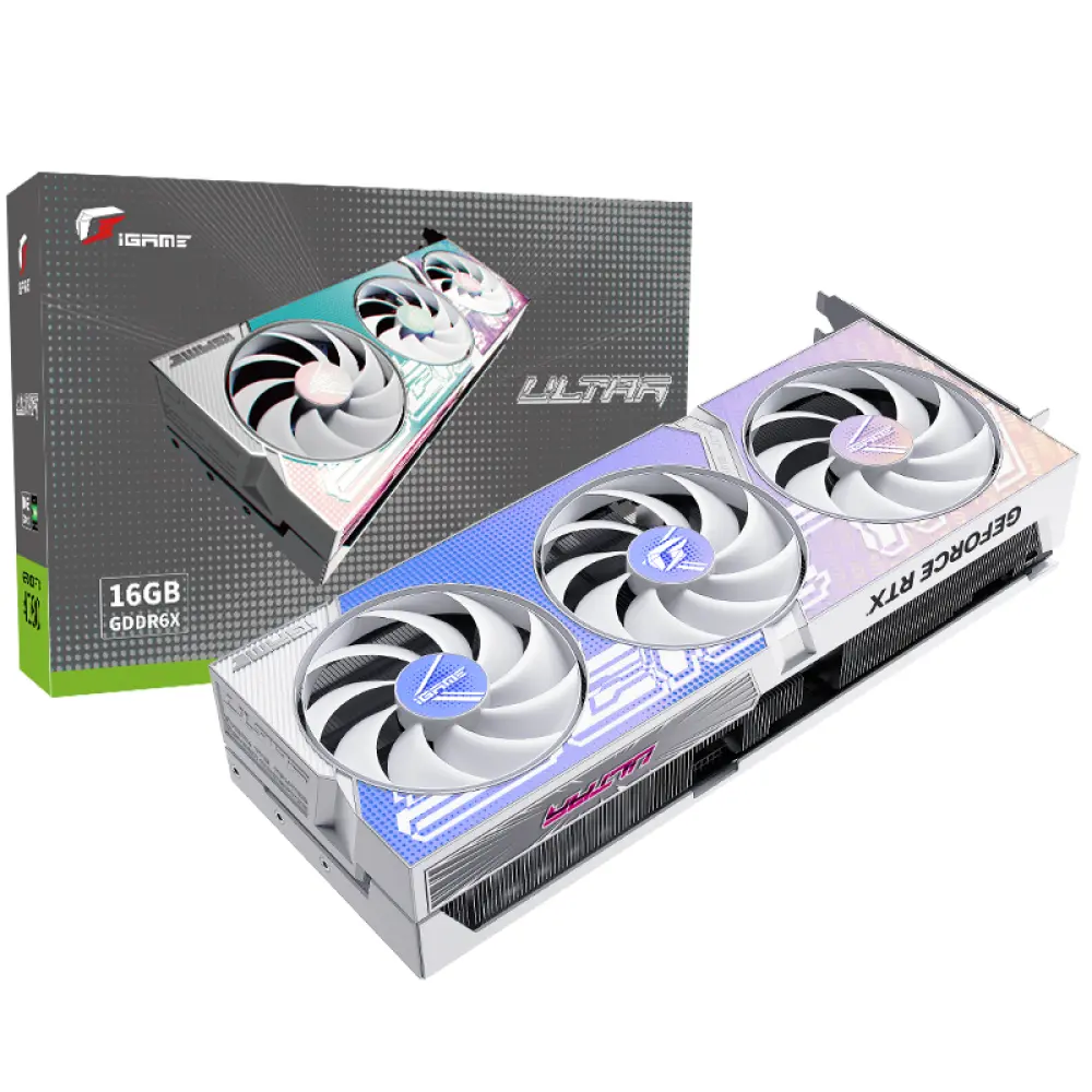 

Видеокарта Colorful iGame GeForce RTX 4080 Ultra W OC DLSS 3 GDDR6X