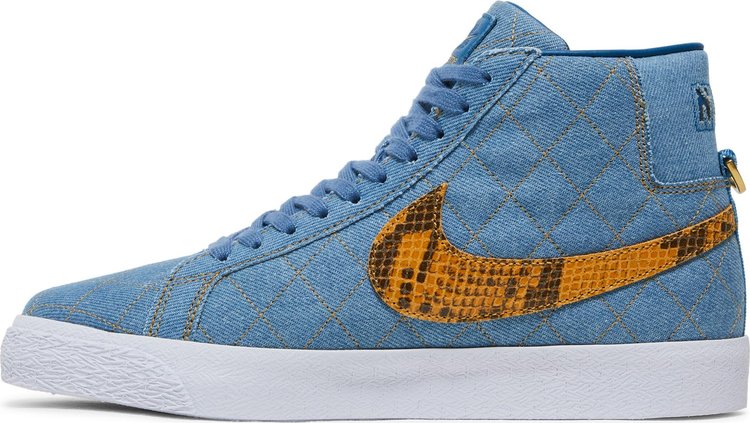 Nike Supreme x Zoom Blazer Mid QS SB Denim