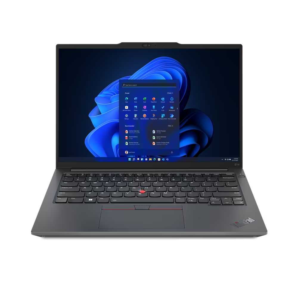 Ноутбук Lenovo ThinkPad E14 Gen 5, 14, 16 ГБ/512 ГБ, i7-13700H, Iris Xe, черный, английская клавиатура ноутбук lenovo thinkpad 14 iil 14 16 гб 512 гб 20sl0016us