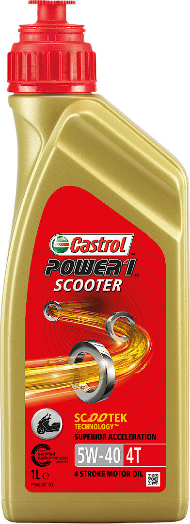 

Моторное масло Castrol Power1 Scooter 4T 5W-40, 1 литр