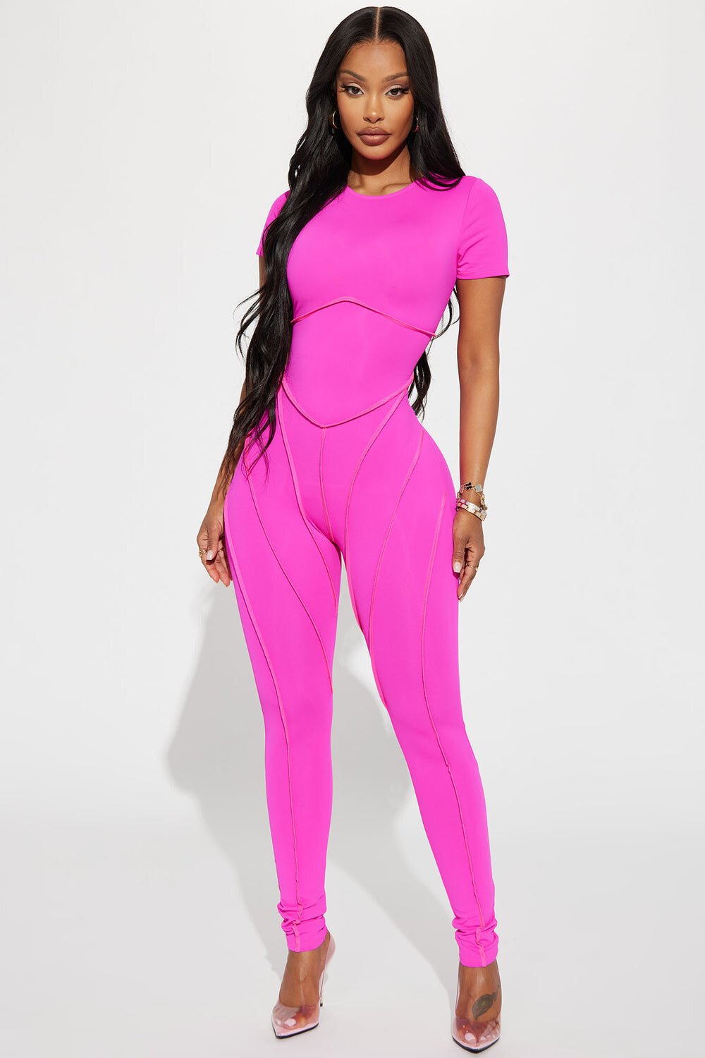 

Комбинезон Fashion Nova JP2769, розовый