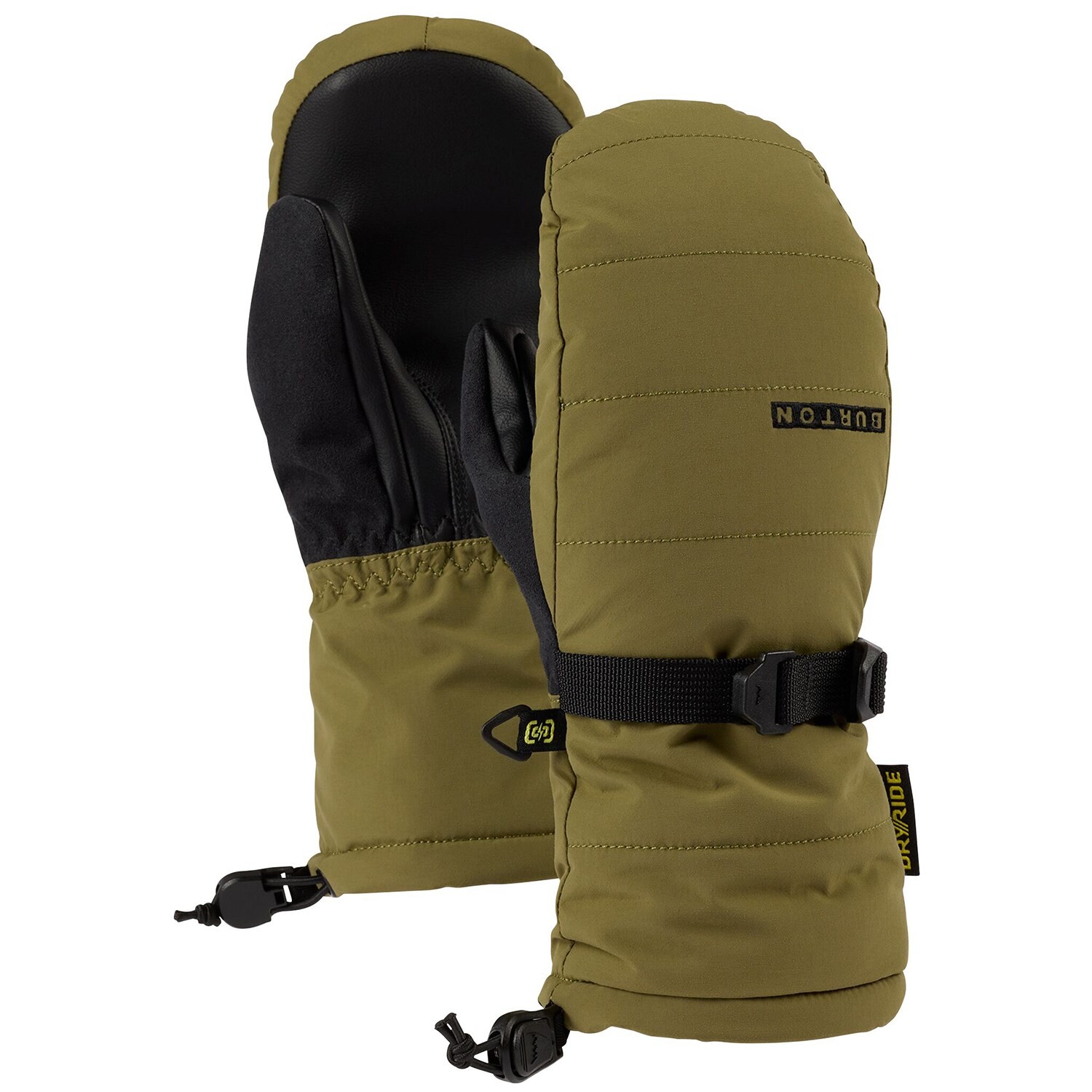 

Варежки Burton Warmest для больших детей, оливковый