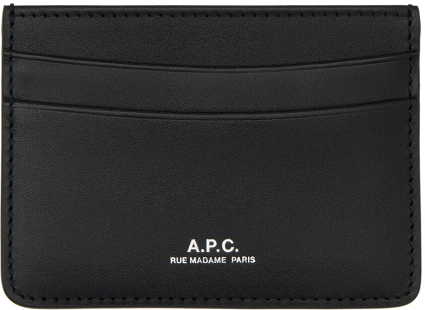 

Черный визитница André A.P.C.