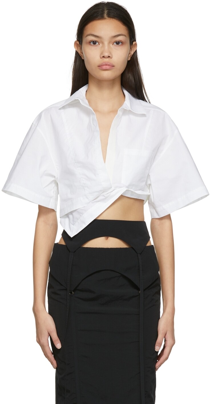 

Белая рубашка La Chemise Capri Jacquemus