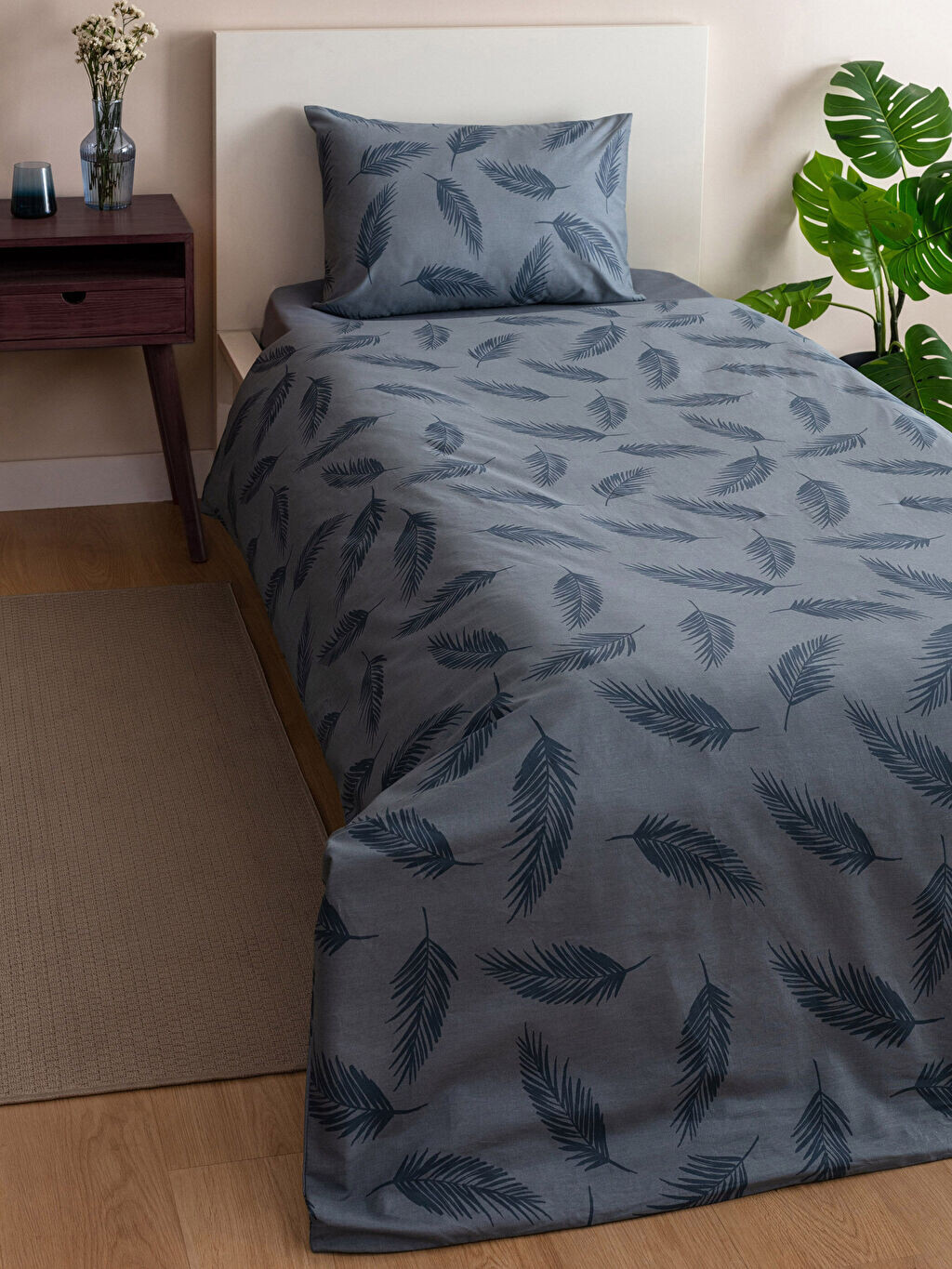 

Пододеяльник из хлопка с принтом LCW Home