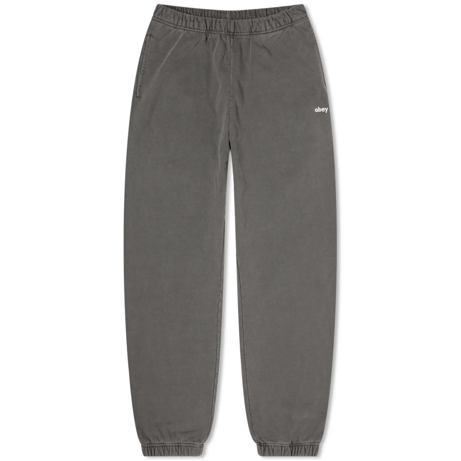

Брюки в спортивном стиле Obey Lowercase Pigment, серый
