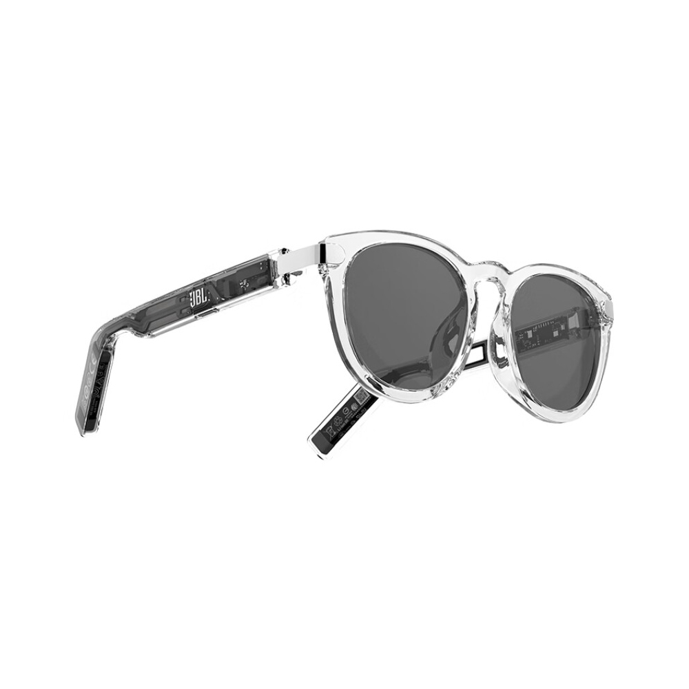 Умные очки JBL Soundgear Frames, круглая оправа, белый