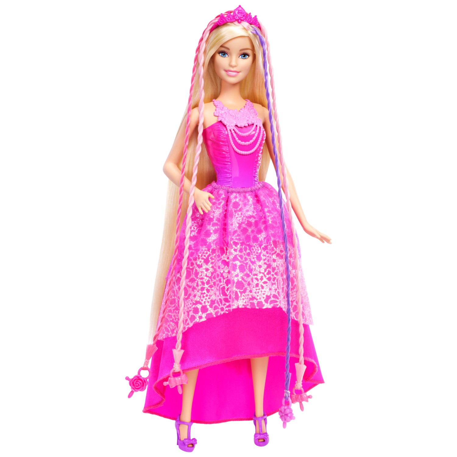 Кукла Barbie длинноволосая принцесса тримбл аманда барби принцесса и поп звезда