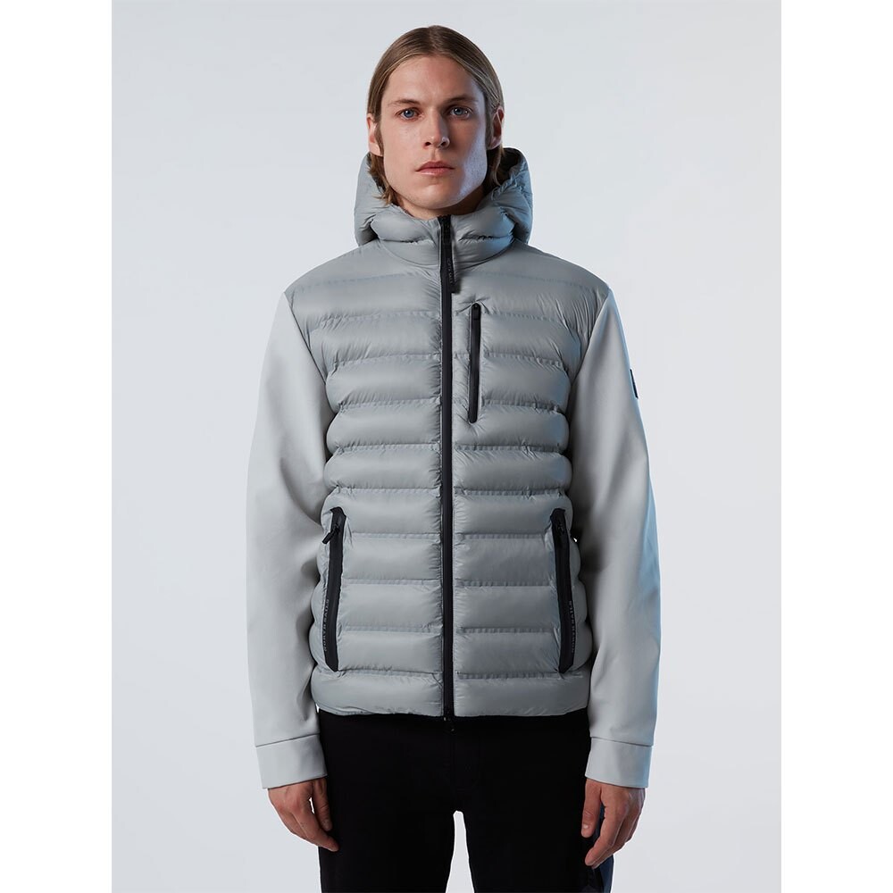 

Куртка North Sails North Tech Hybrid Puffer, серый