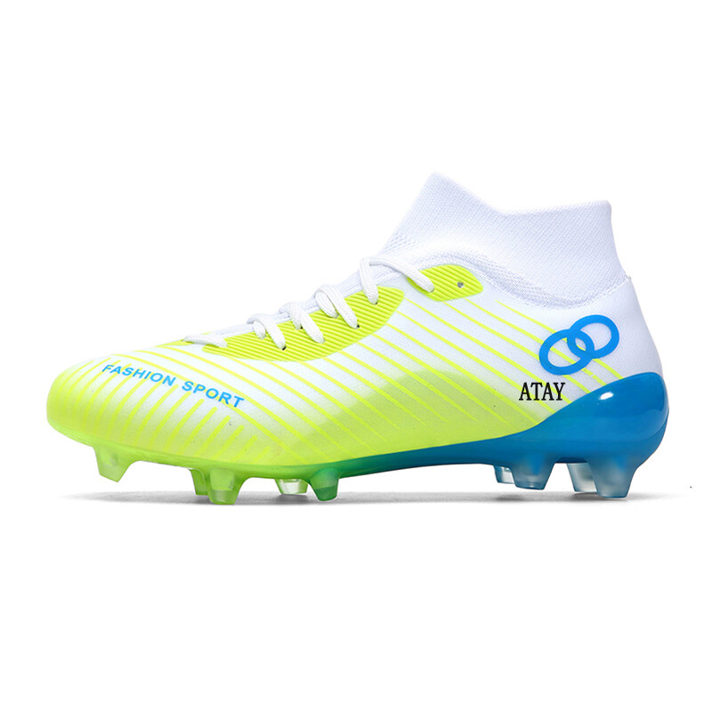 

Футбольные бутсы унисекс с высоким верхом Atay, цвет Fluorescent green spikes