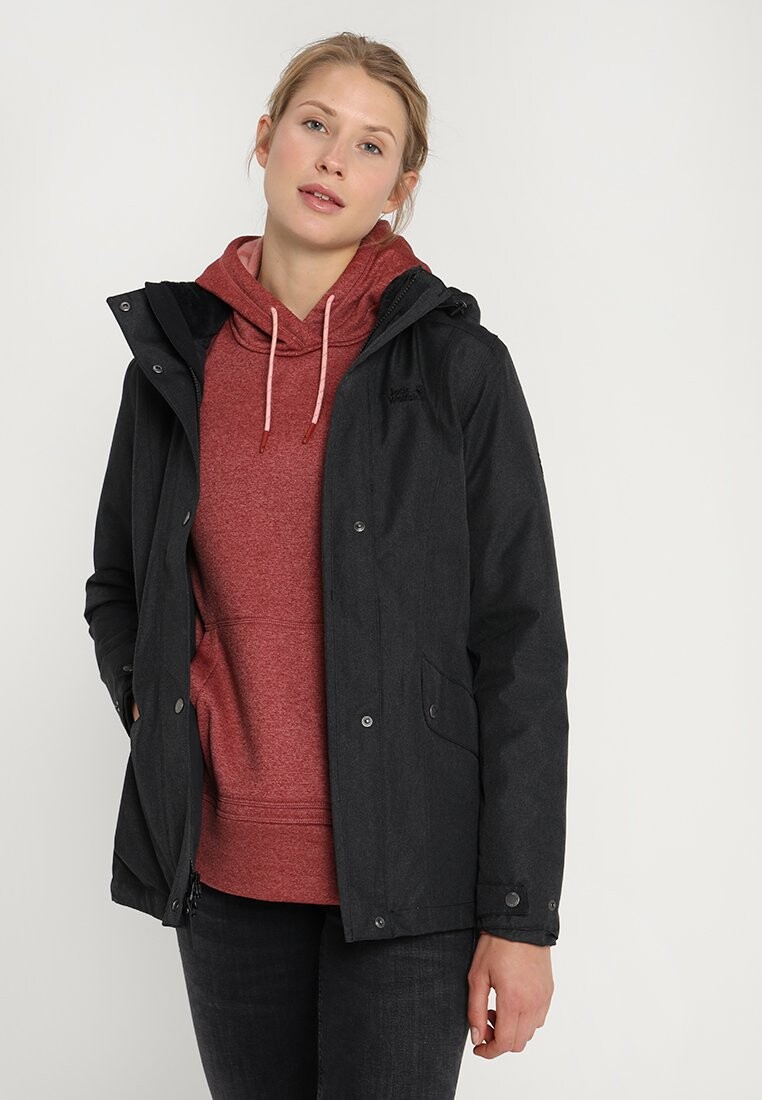 

Зимняя куртка Jack Wolfskin, черный