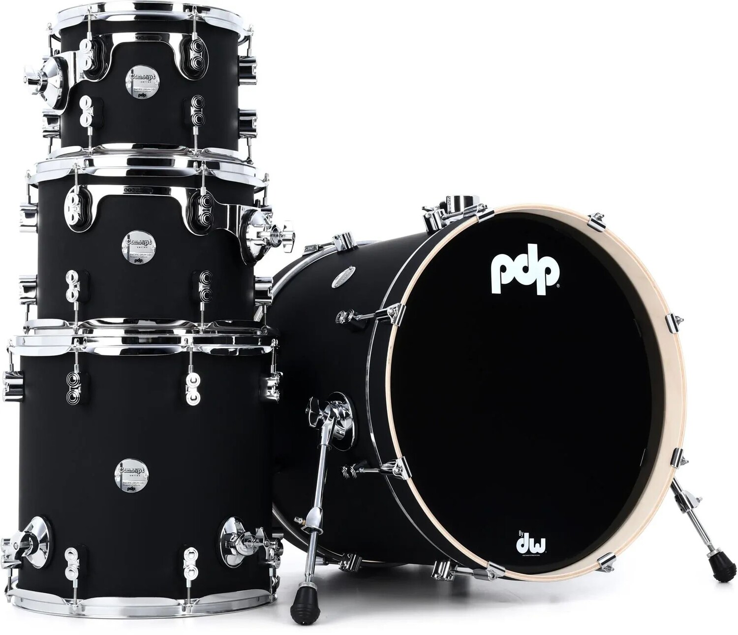 

PDP Concept Maple Набор из 4 предметов - Сатиновый черный
