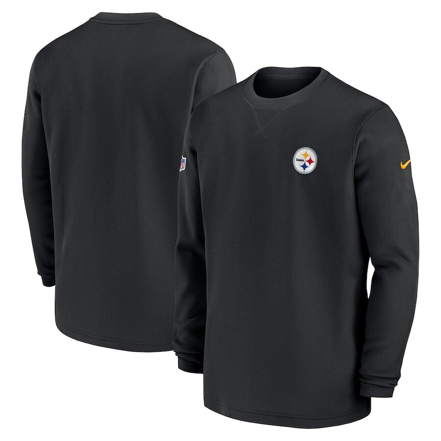 

Футболка с длинным рукавом Nike Pittsburgh Steelers, черный