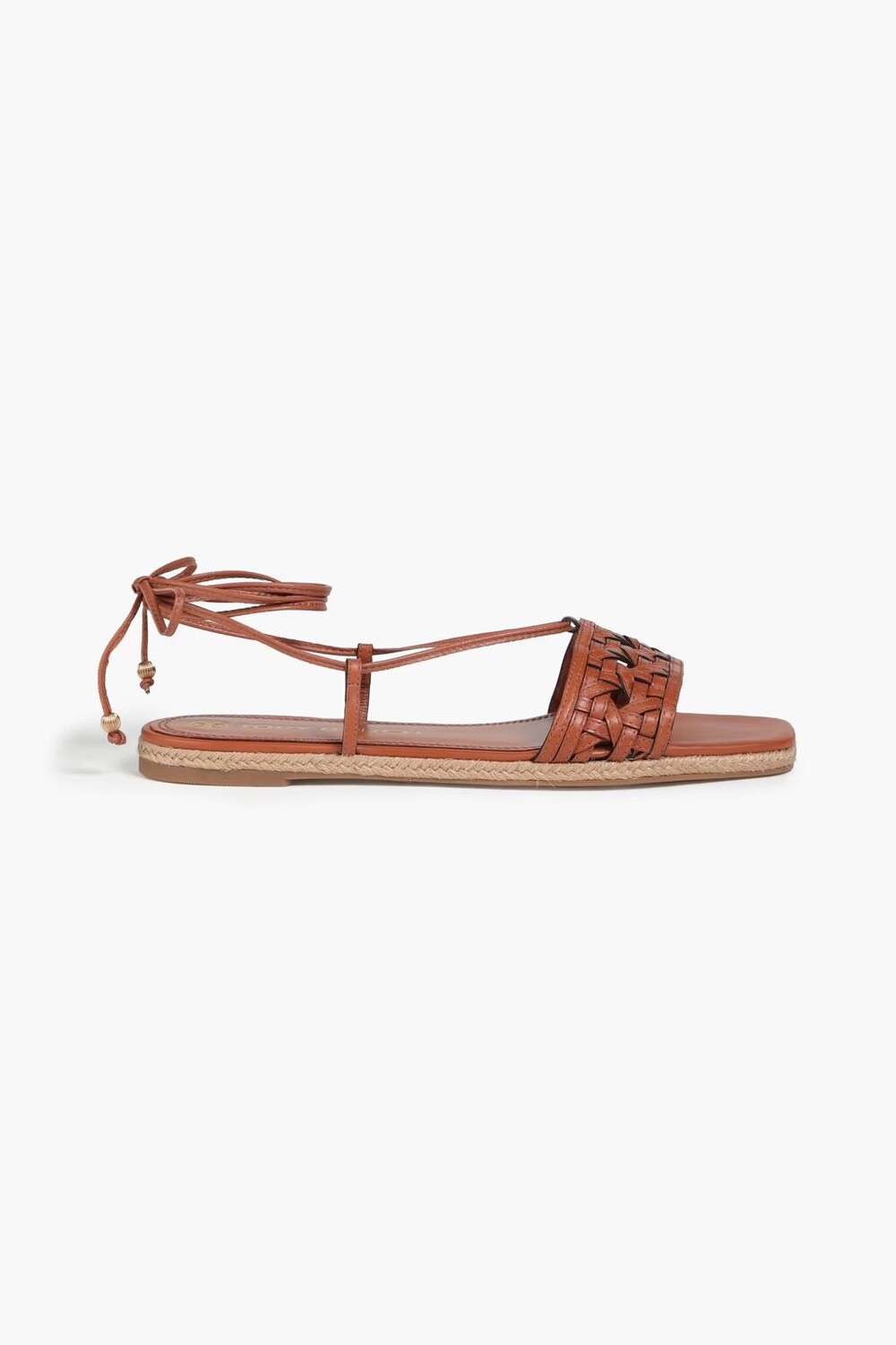 

Кожаные эспадрильи Basketweet Tory Burch, цвет Tan