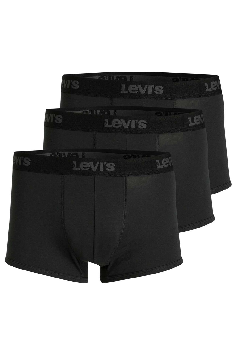

3 пары трусов-боксеров Levi's, черный