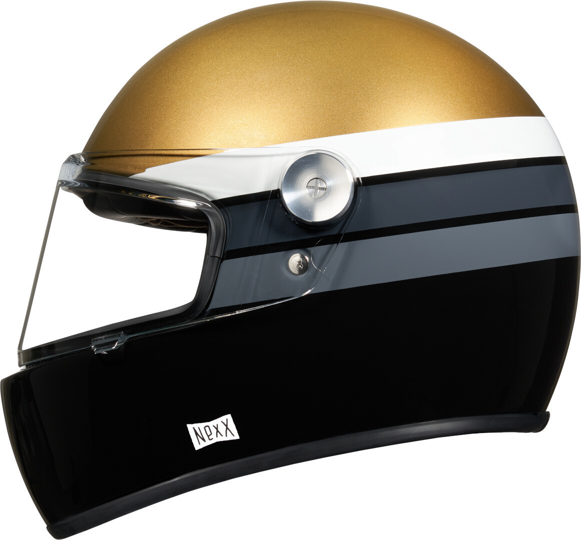 Nexx X.G100R Gallon Шлем, черный/золотистый moyka whinstone gallon