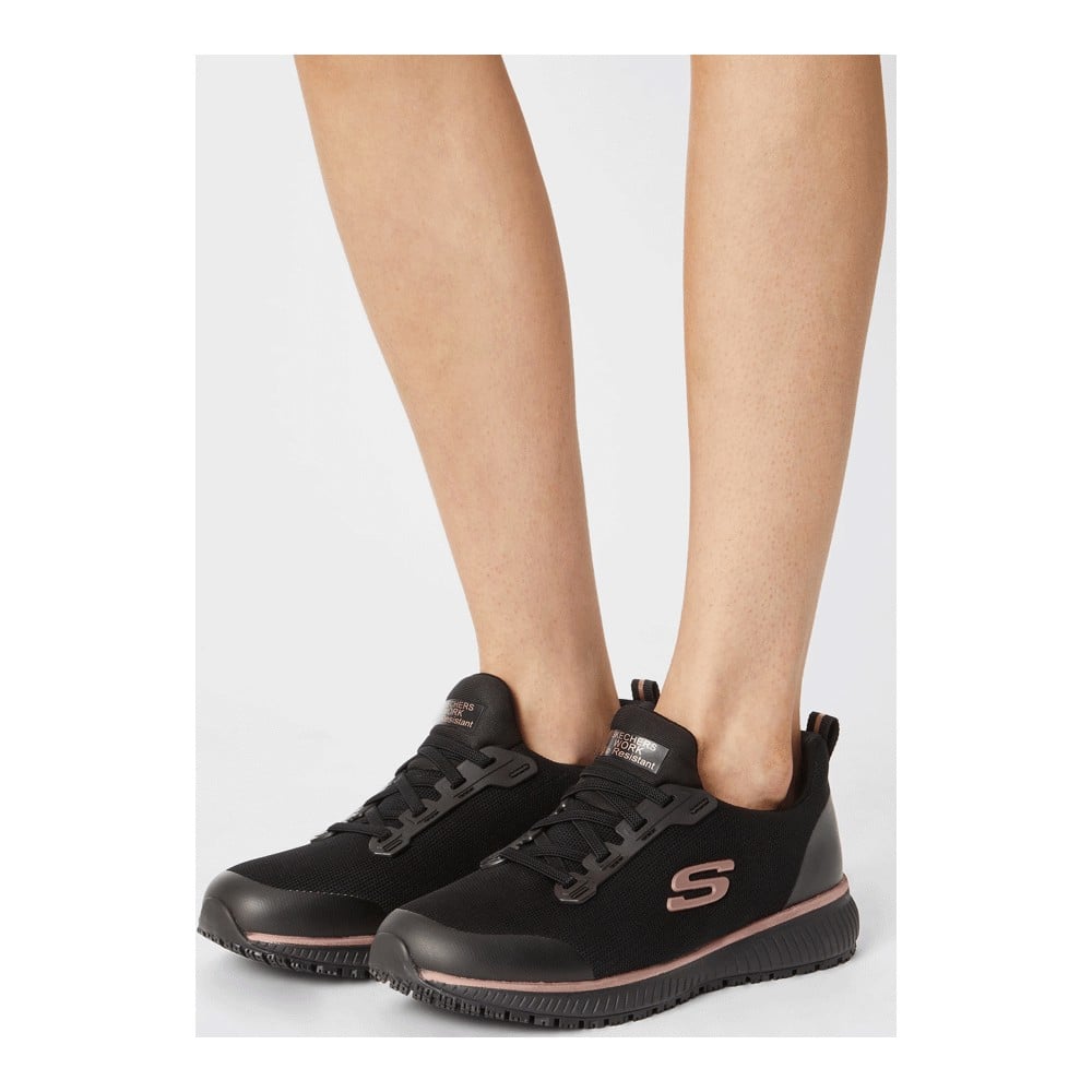 Кроссовки Skechers Squad , black/rose gold кроссовки skechers squad black rose gold