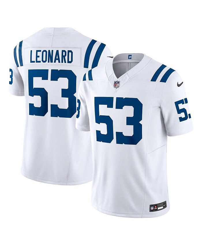 

Мужская белая майка Shaquille Leonard Indianapolis Colts Vapor FUSE Limited Nike, белый