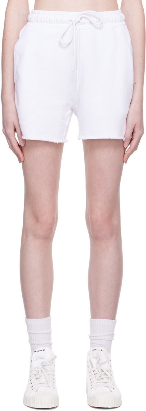 

Белые бруклинские шорты COTTON CITIZEN