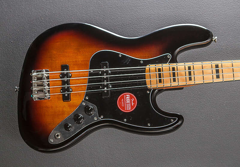 

Classic Vibe 70's Jazz Bass - 3 цвета Sunburst Squier