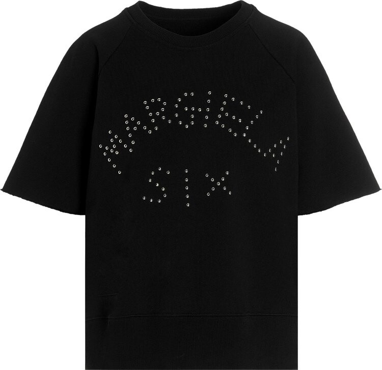 

Футболка MM6 Maison Margiela T-Shirt 'Black', черный