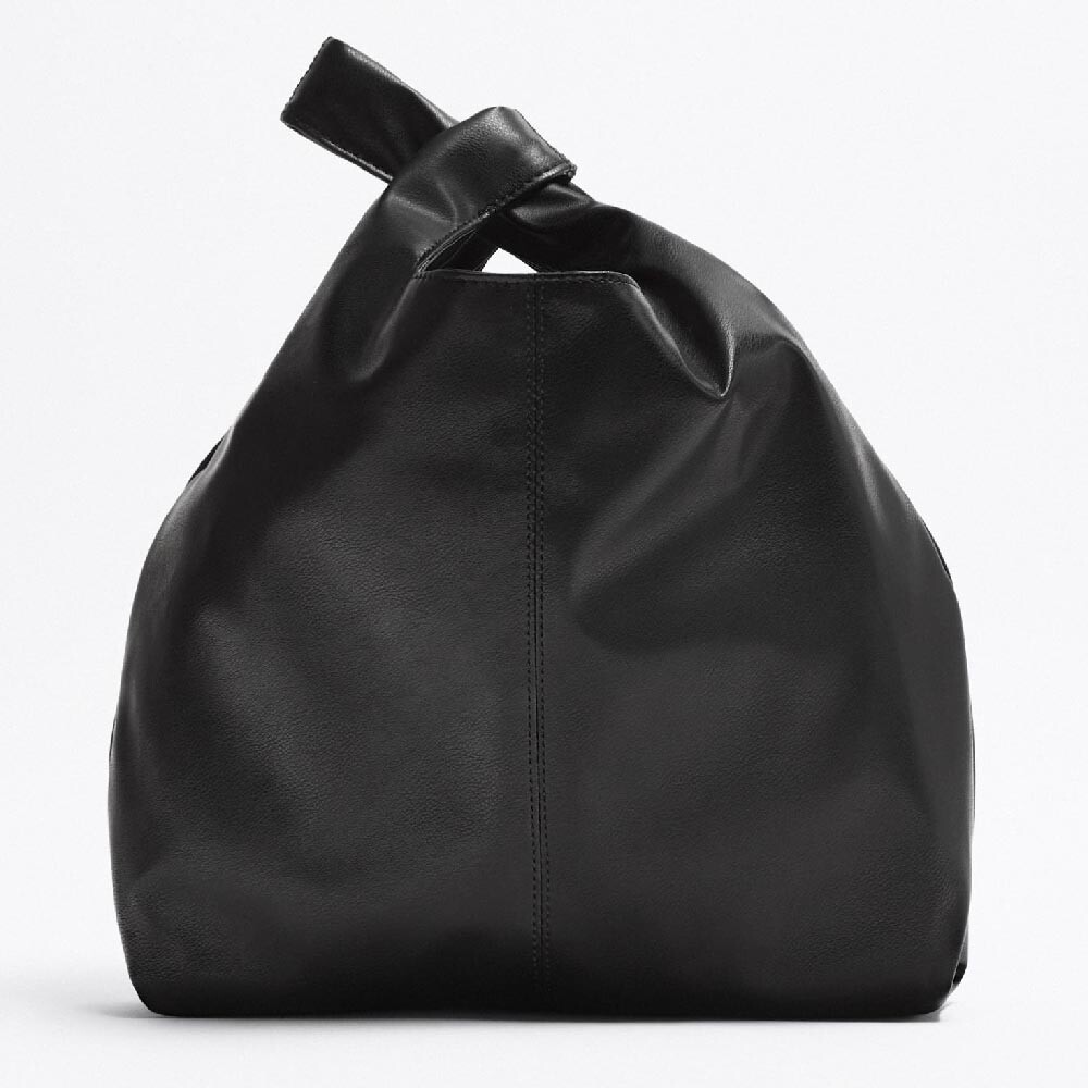 

Сумка Zara Mini Minimalist Tote, черный
