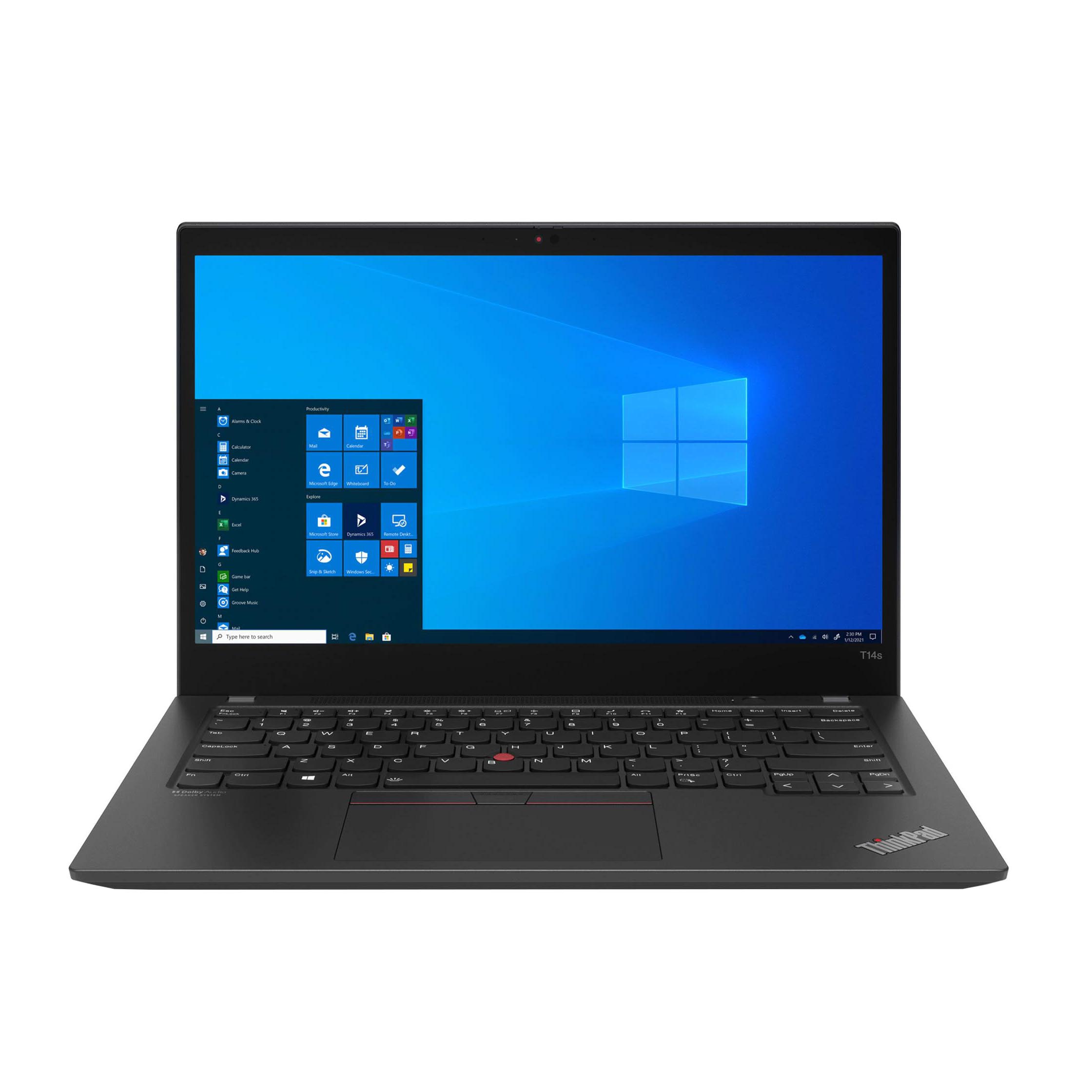 Ноутбук Lenovo ThinkPad T14s 14'', 16 Гб/512 Гб, 20WM0052US ноутбук lenovo legion 5 15 6 16 гб 512 гб 82b1000aus