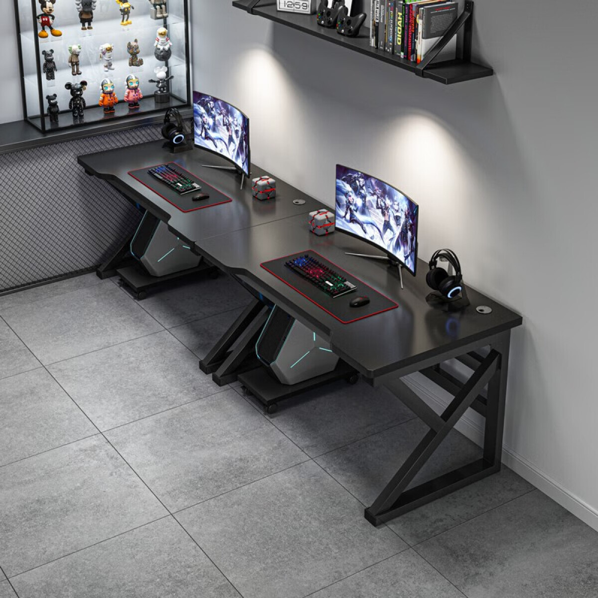 

Игровой стол Naijia A380B двойная посадка, 160x60 см, черный