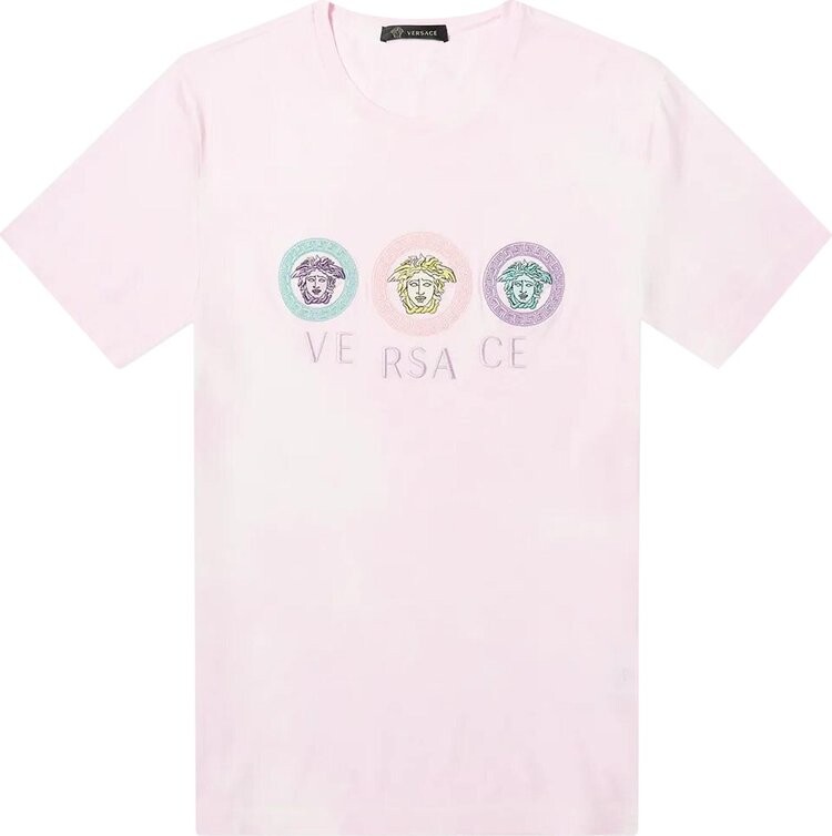 

Футболка Versace Tye-Die Medusa T-Shirt 'Pink', розовый