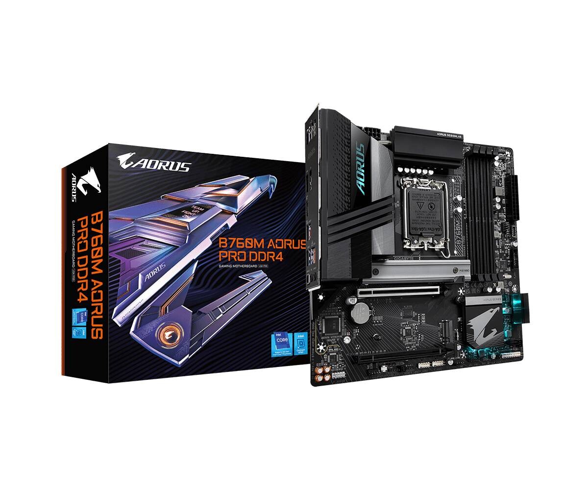 

Материнская плата GIGABYTE B760M AORUS PRO DDR4