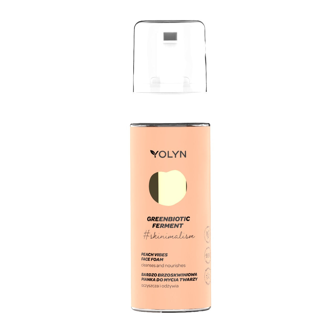 

Yolyn Greenbiotic Ferment Пенка для умывания питательная Very Peach 150мл